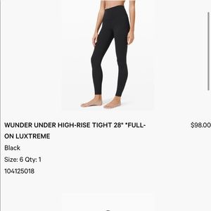 Wonder Under Lulu Tights